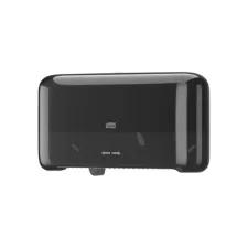 Toiletpapierdispenser Tork T7 Elevation Optiserve Coreless medium duo zwart 558068