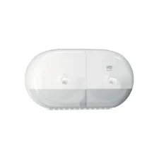 Toiletpapierdispenser Tork T9 Elevation SmartOne klein duo wit 682000