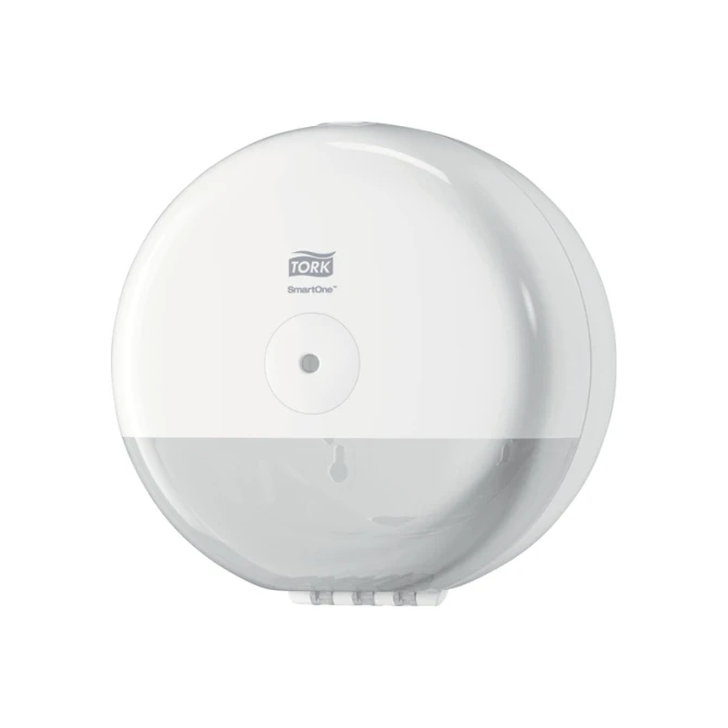 Toiletpapierdispenser Tork T9 Elevation SmartOne klein wit 681000