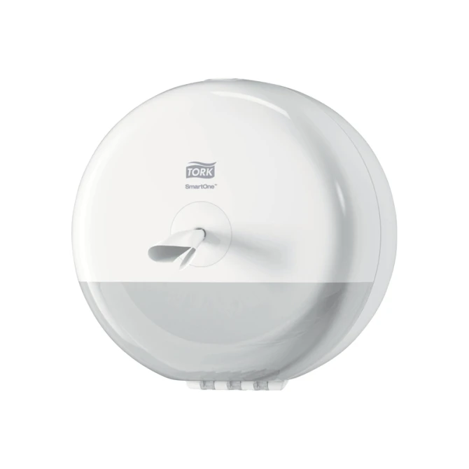 Toiletpapierdispenser Tork T9 Elevation SmartOne klein wit 681000