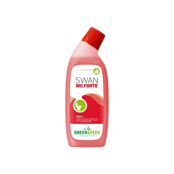 Toiletreiniger Greenspeed Swan WC Forte 750ml rood