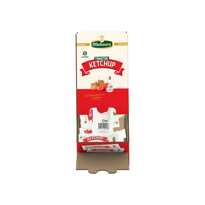 Tomatenketchup Oliehoorn sachet 150x15ml 150 stuks