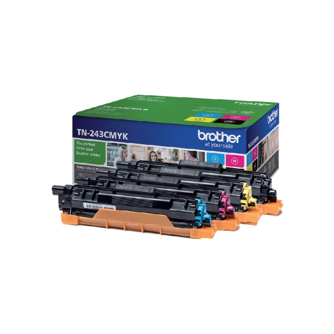 Toner Brother TN-243 zwart + 3 kleuren