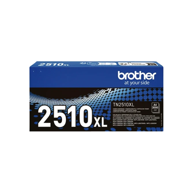 Toner Brother TN-2510XL zwart