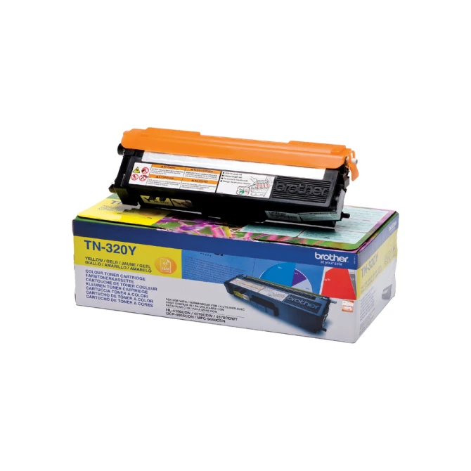 Toner Brother TN-320Y geel