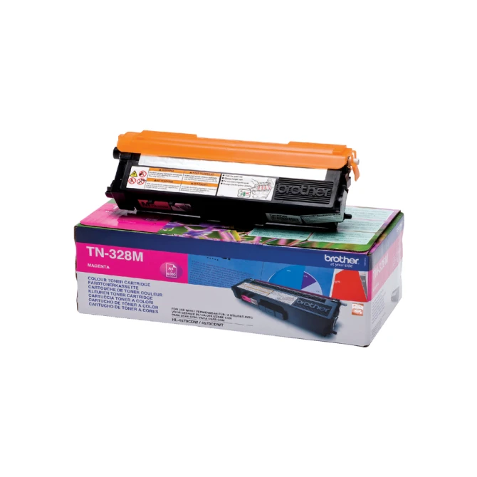 Toner Brother TN-328M rood