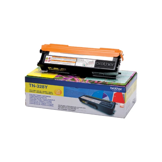 Toner Brother TN-328Y geel