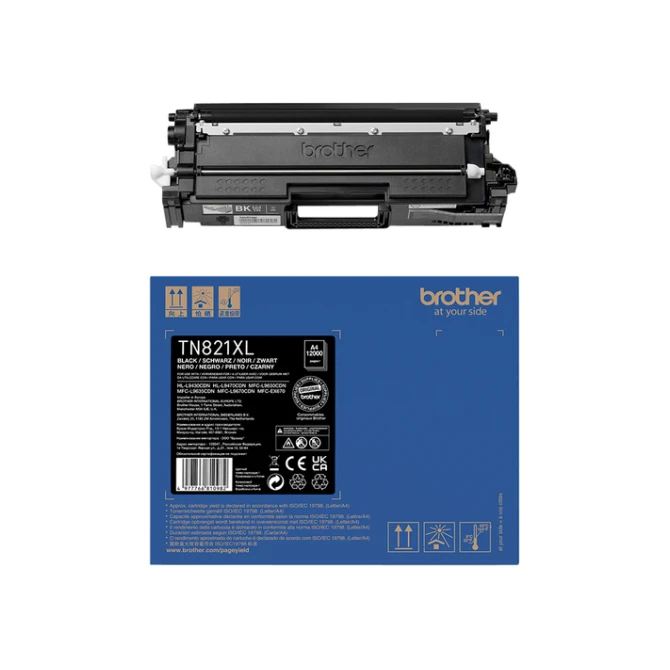 Toner Brother TN-821XLBK zwart