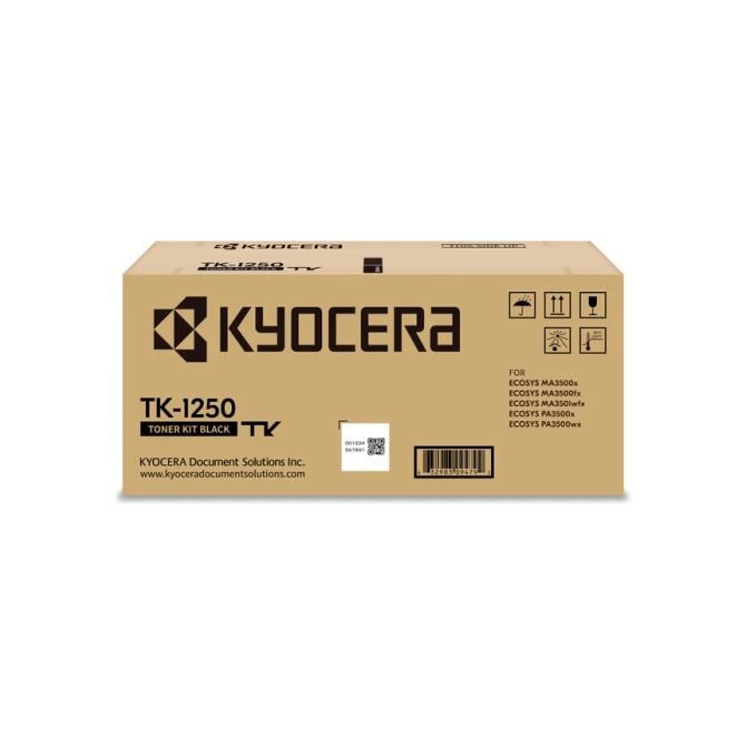 Toner Kyocera TK-1250 Zwart