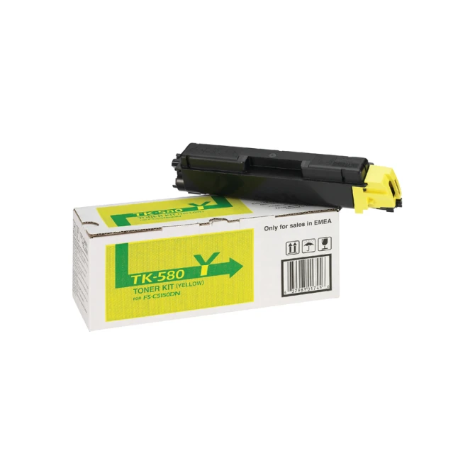 Toner Kyocera TK-580Y geel