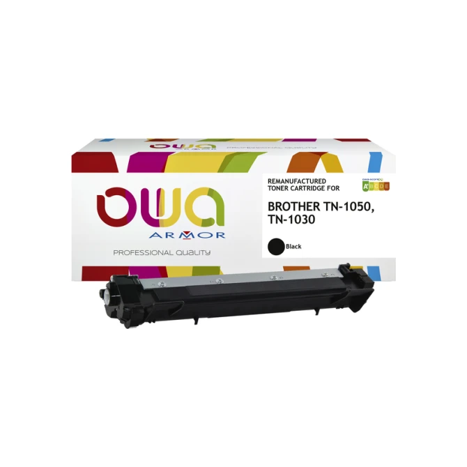 Toner OWA alternatief tbv Brother TN-1050BK zwart