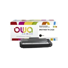 Toner OWA alternatief tbv Brother TN-2420BK zwart