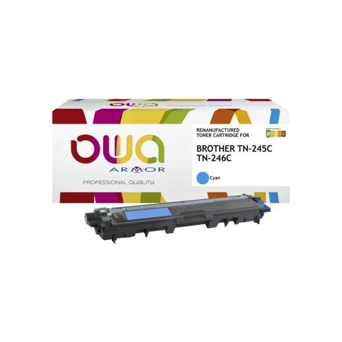 Toner OWA alternatief tbv Brother TN-245C blauw