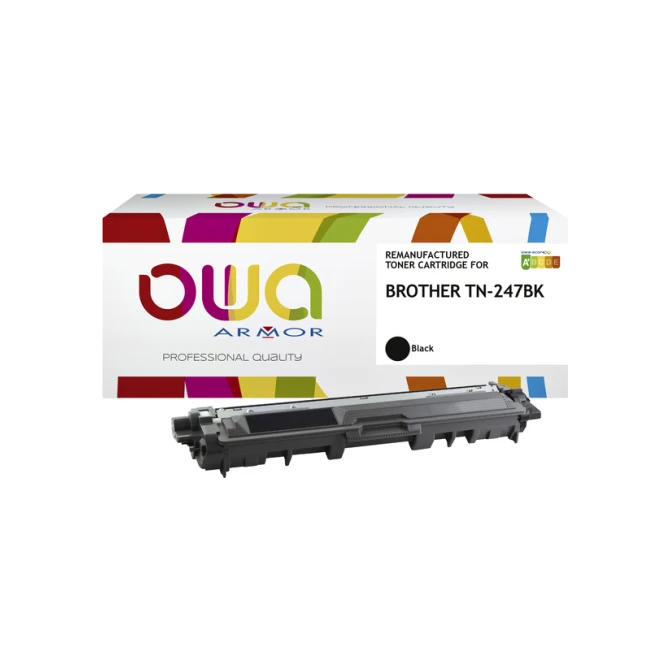 Toner OWA alternatief tbv Brother TN-247BK zwart