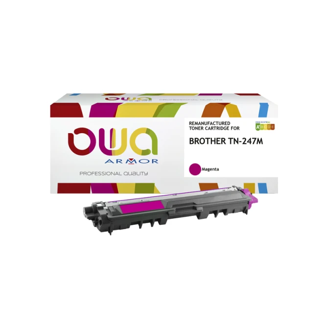Toner OWA alternatief tbv Brother TN-247M rood