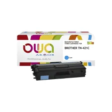 Toner OWA alternatief tbv Brother TN-421C blauw