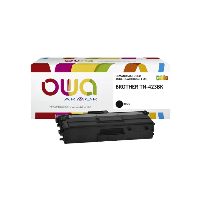 Toner OWA alternatief tbv Brother TN-423BK zwart