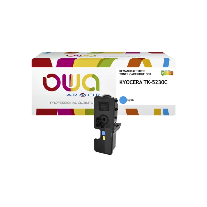 Toner OWA alternatief tbv Kyocera TK-5230C blauw