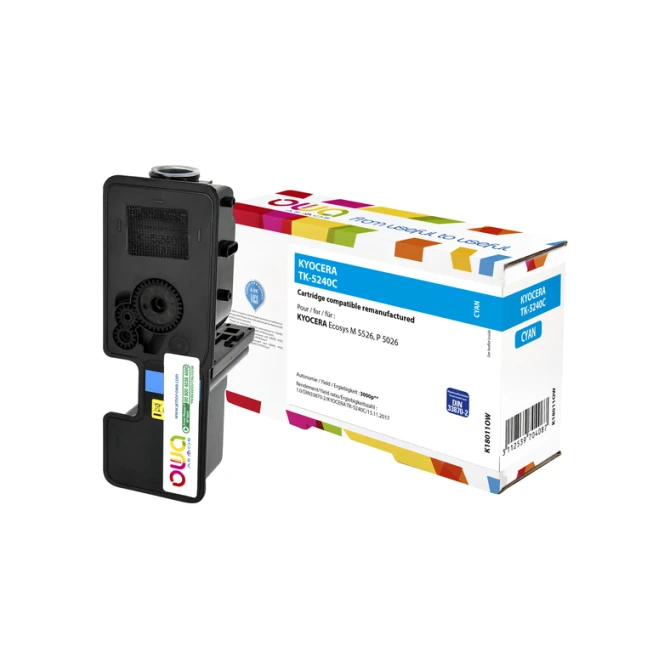 Toner OWA alternatief tbv Kyocera TK-5240C blauw