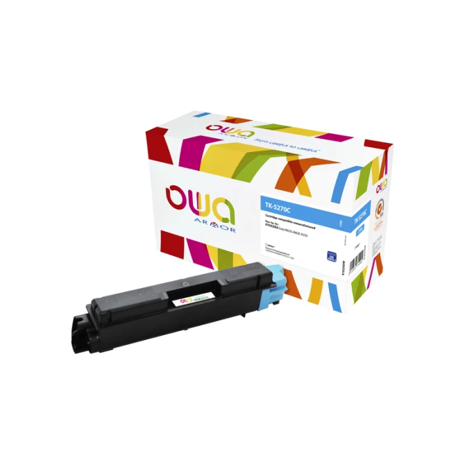Toner OWA alternatief tbv Kyocera TK-5270C blauw