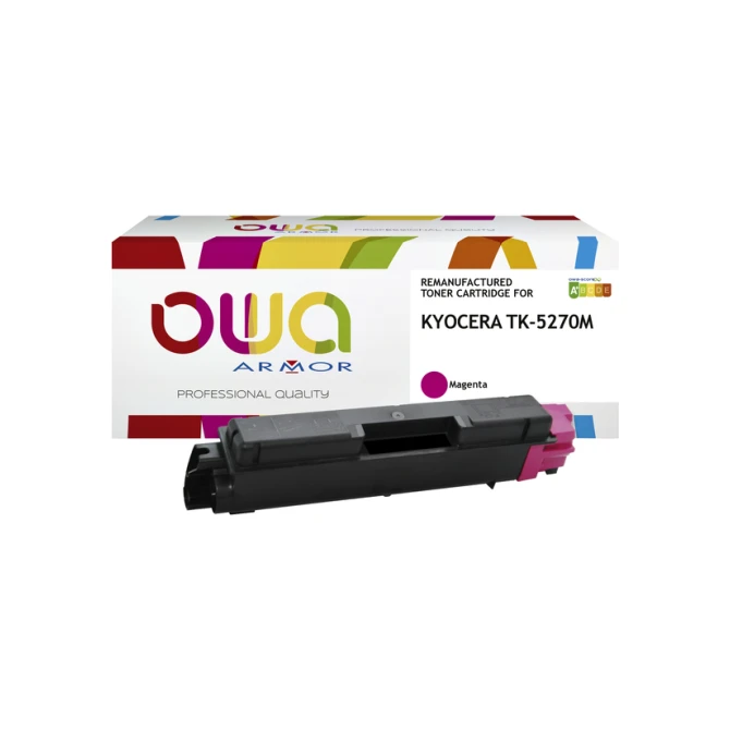 Toner OWA alternatief tbv Kyocera TK-5270M rood