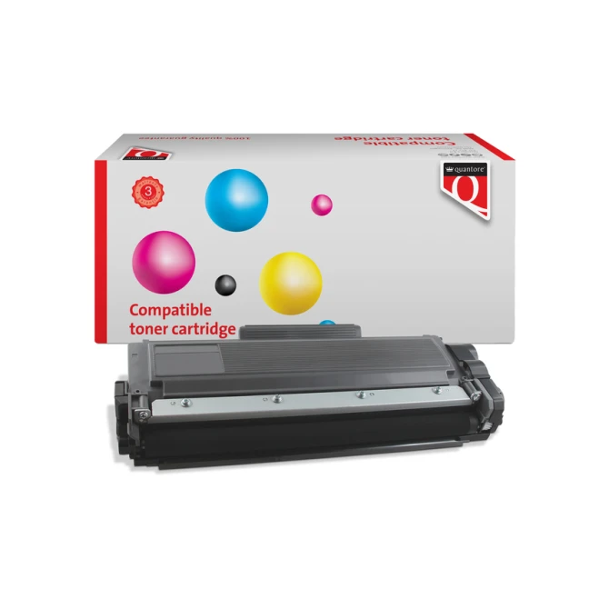 Toner Quantore alternatief tbv brother TN-2320 Zwart jumbo
