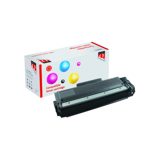 Toner Quantore alternatief tbv Brother TN-2420BK zwart