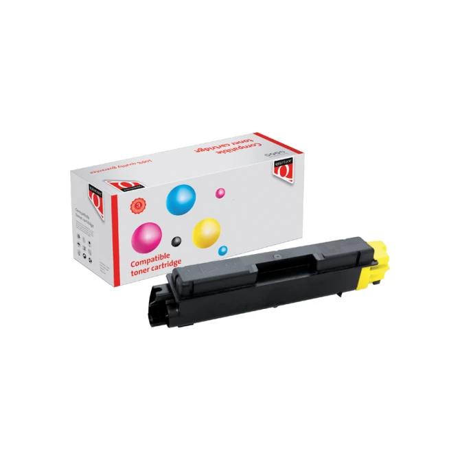 Toner Quantore alternatief tbv Kyocera TK-5140Y geel