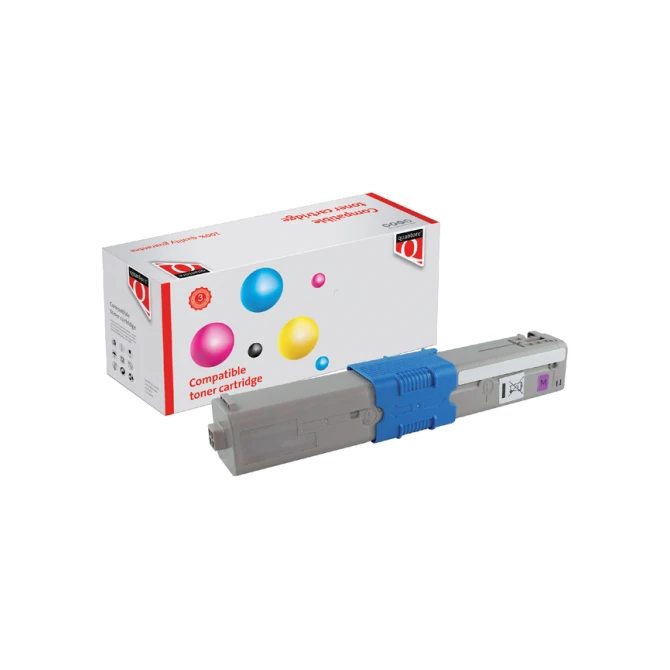Toner Quantore alternatief tbv Oki 44973534 rood