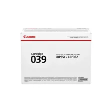 Tonercartridge Canon 039 zwart