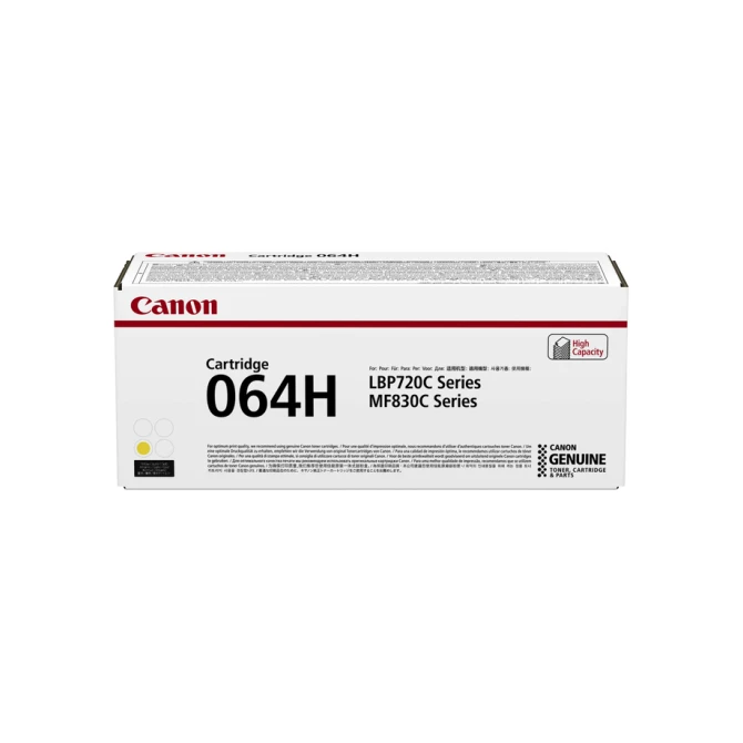 Tonercartridge Canon 064H geel