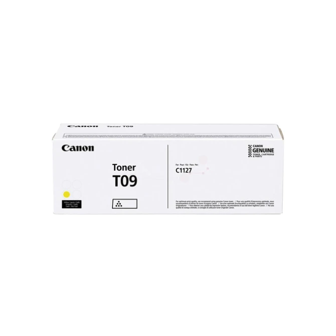 Tonercartridge Canon T09 geel