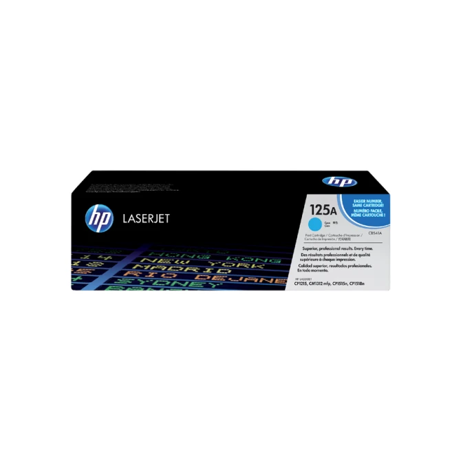 Tonercartridge HP CB541A 125A blauw