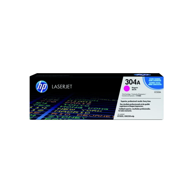 Tonercartridge HP CC533A 304A rood