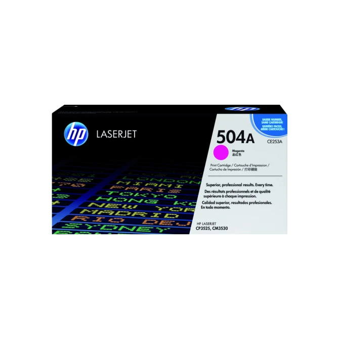 Tonercartridge HP CE253A 504A rood
