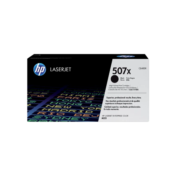 Tonercartridge HP CE400X 507X zwart