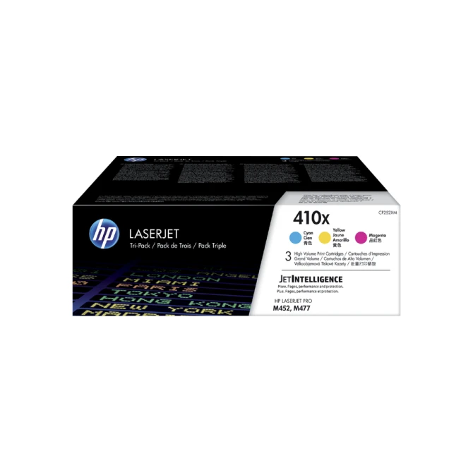 Tonercartridge HP CF252XM 410X 3 kleuren