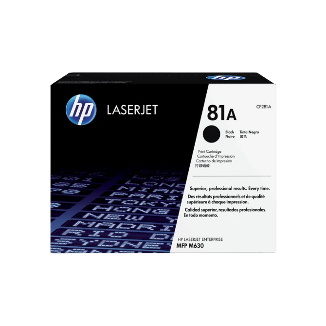 Tonercartridge HP CF281A 81A zwart