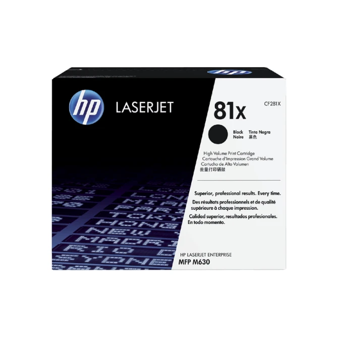 Tonercartridge HP CF281X 81X zwart