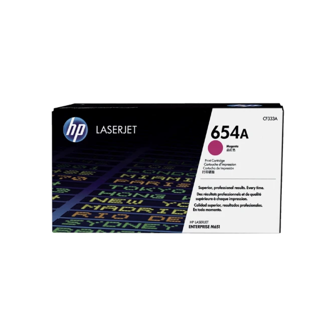 Tonercartridge HP CF333A 654A rood