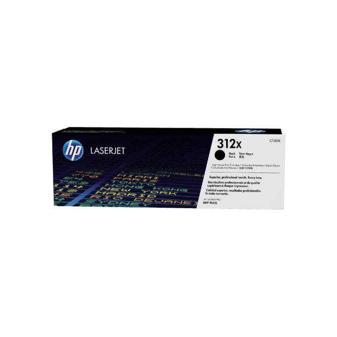 Tonercartridge HP CF380X 312X zwart