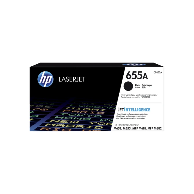Tonercartridge HP CF450A 655A zwart