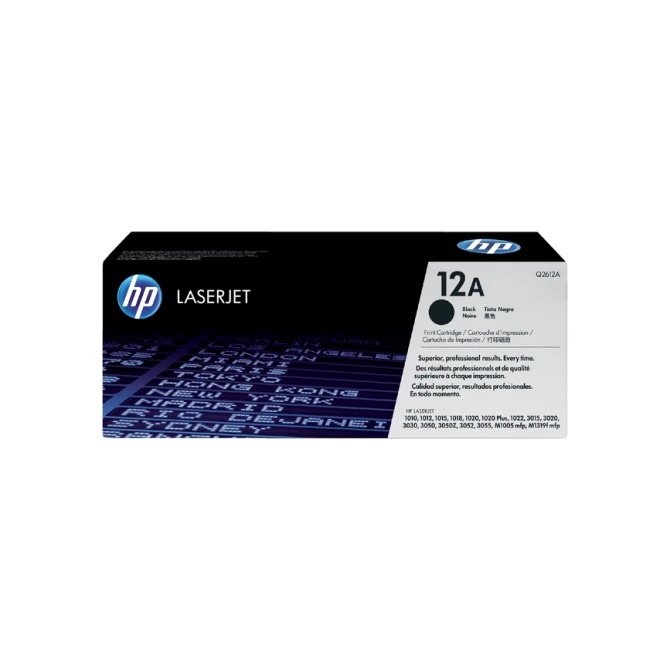 Tonercartridge HP Q2612A 12A zwart