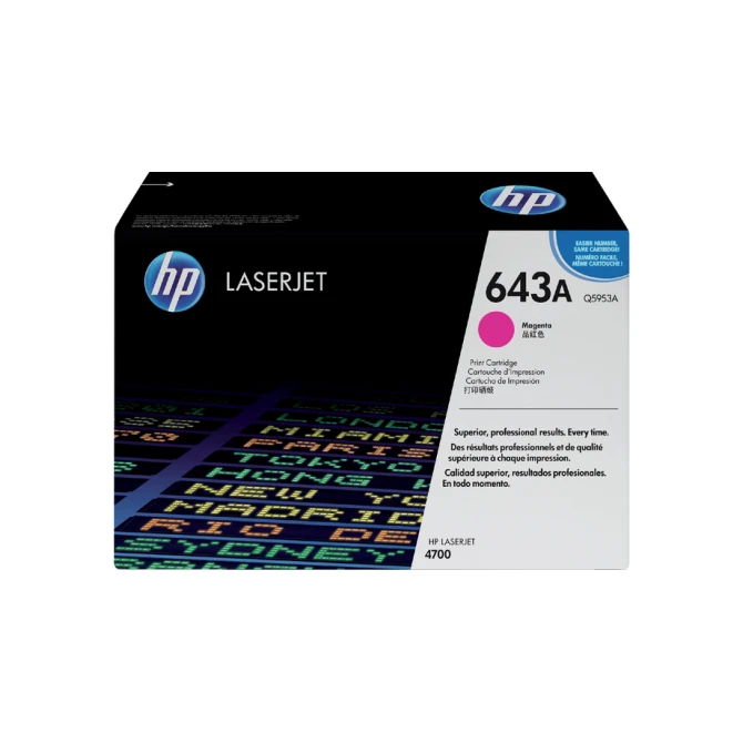 Tonercartridge HP Q5953A 643A rood