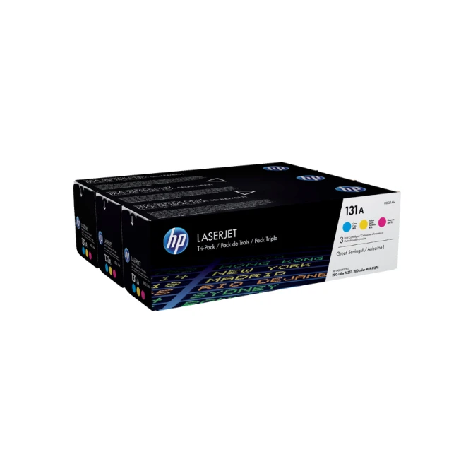 Tonercartridge HP U0SL1AM 131A 3 kleuren