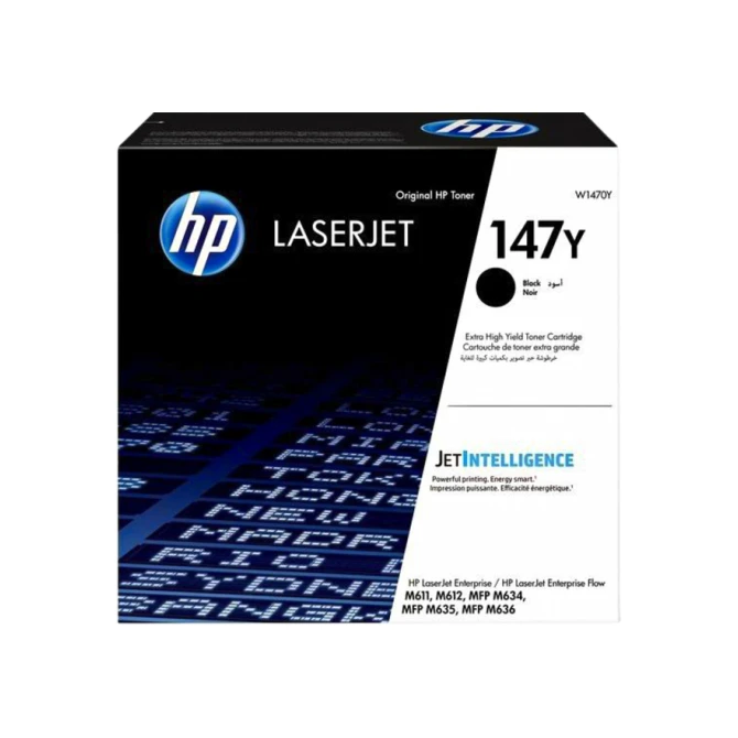 Tonercartridge HP W1470Y 147Y zwart