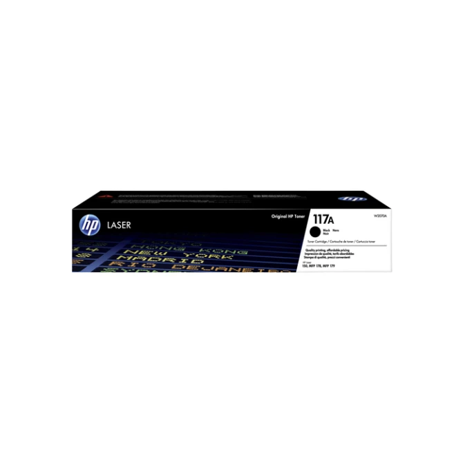 Tonercartridge HP W2070A 117A zwart