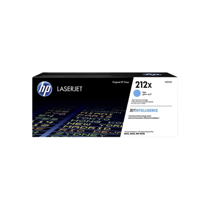 Tonercartridge HP W2121X 212X blauw