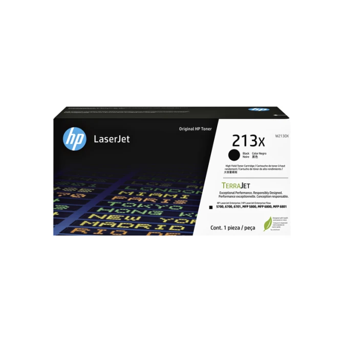 Tonercartridge HP W2130X 213X  zwart