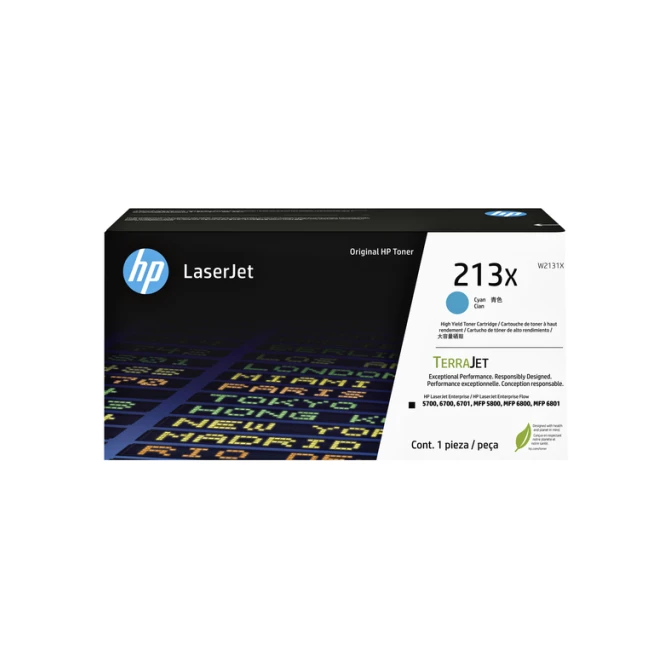 Tonercartridge HP W2131X 213X blauw
